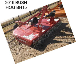 2016 BUSH HOG BH15