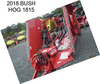 2018 BUSH HOG 1815