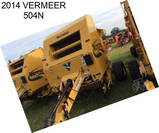 2014 VERMEER 504N