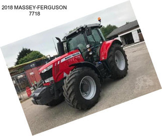 2018 MASSEY-FERGUSON 7718