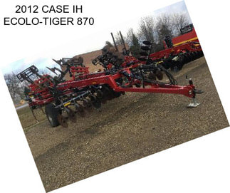 2012 CASE IH ECOLO-TIGER 870