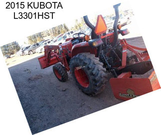 2015 KUBOTA L3301HST