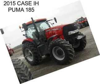 2015 CASE IH PUMA 185