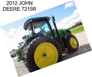 2012 JOHN DEERE 7215R