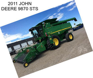 2011 JOHN DEERE 9870 STS