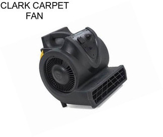 CLARK CARPET FAN