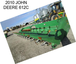 2010 JOHN DEERE 612C