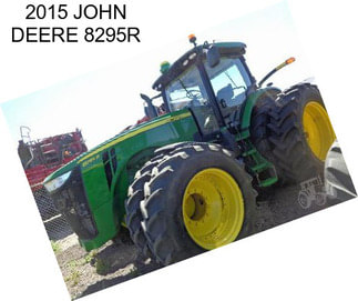 2015 JOHN DEERE 8295R