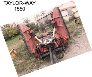 TAYLOR-WAY 1550