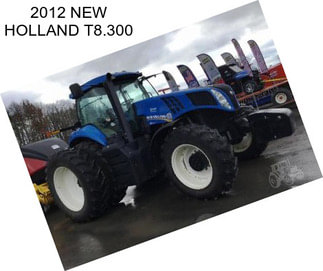 2012 NEW HOLLAND T8.300