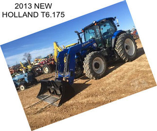 2013 NEW HOLLAND T6.175