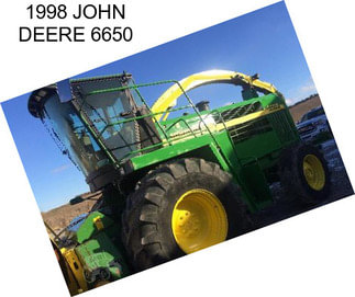 1998 JOHN DEERE 6650