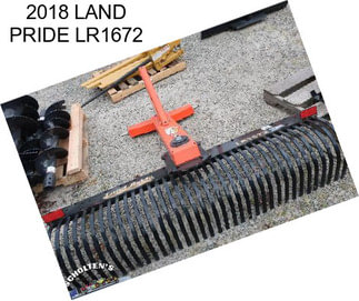 2018 LAND PRIDE LR1672