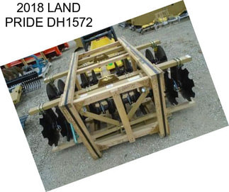 2018 LAND PRIDE DH1572