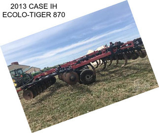 2013 CASE IH ECOLO-TIGER 870