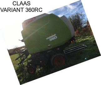 CLAAS VARIANT 360RC