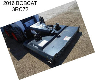 2016 BOBCAT 3RC72