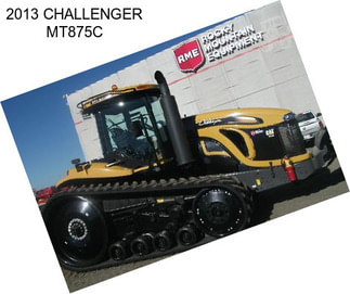 2013 CHALLENGER MT875C