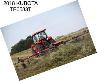 2018 KUBOTA TE6583T