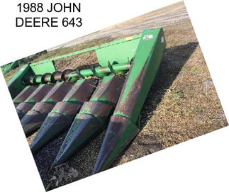 1988 JOHN DEERE 643