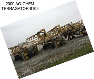 2000 AG-CHEM TERRAGATOR 8103