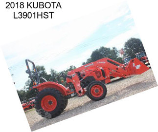 2018 KUBOTA L3901HST