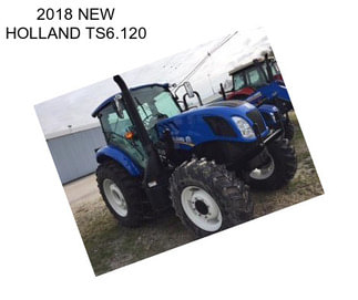 2018 NEW HOLLAND TS6.120