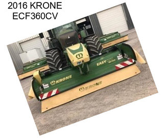 2016 KRONE ECF360CV