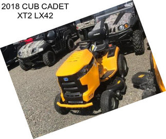 2018 CUB CADET XT2 LX42
