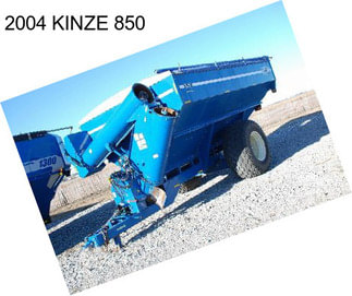 2004 KINZE 850