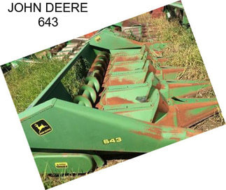 JOHN DEERE 643