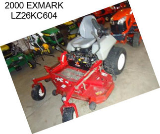 2000 EXMARK LZ26KC604