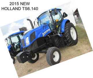 2015 NEW HOLLAND TS6.140