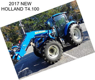 2017 NEW HOLLAND T4.100