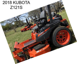 2018 KUBOTA Z121S