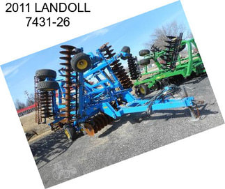 2011 LANDOLL 7431-26