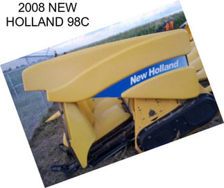 2008 NEW HOLLAND 98C