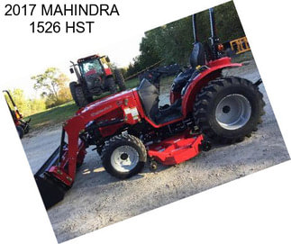 2017 MAHINDRA 1526 HST