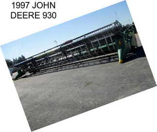 1997 JOHN DEERE 930