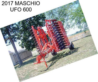 2017 MASCHIO UFO 600