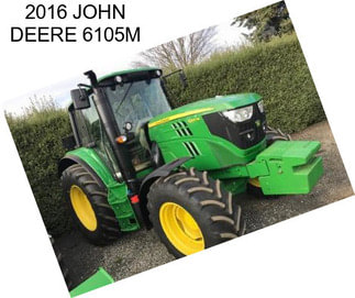 2016 JOHN DEERE 6105M