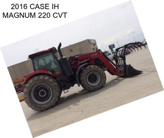 2016 CASE IH MAGNUM 220 CVT