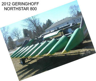 2012 GERINGHOFF NORTHSTAR 800