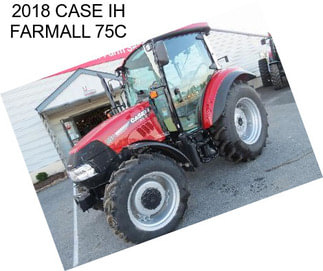 2018 CASE IH FARMALL 75C