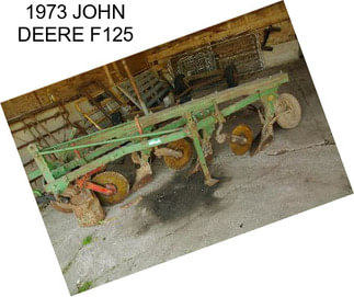 1973 JOHN DEERE F125