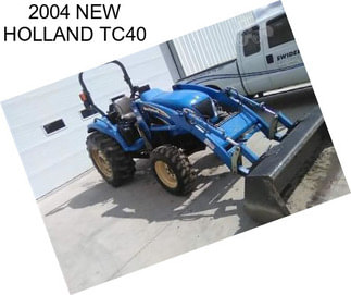 2004 NEW HOLLAND TC40