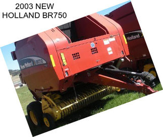 2003 NEW HOLLAND BR750