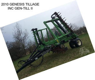 2010 GENESIS TILLAGE INC GEN-TILL II