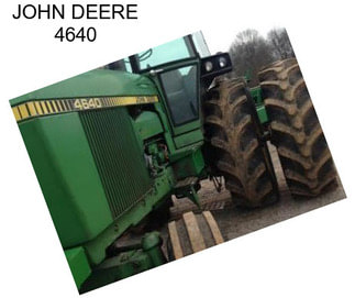 JOHN DEERE 4640