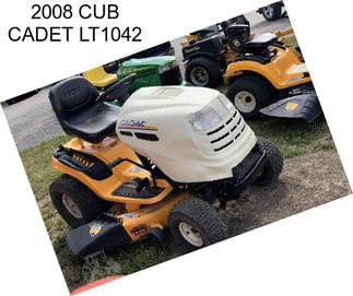 2008 CUB CADET LT1042